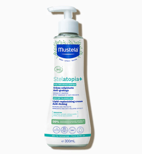 Mustela Stelatopia+ crème relipidante anti grattage - Peau atopique