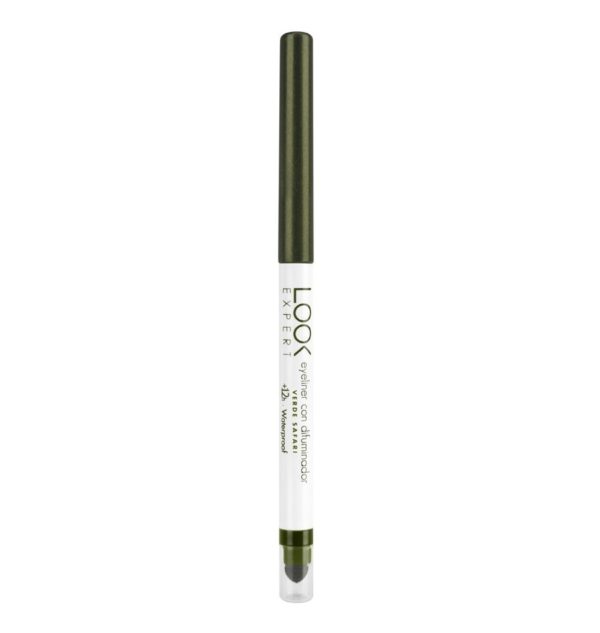 eyeliner con difuminador efecto terciopelo 1 verde