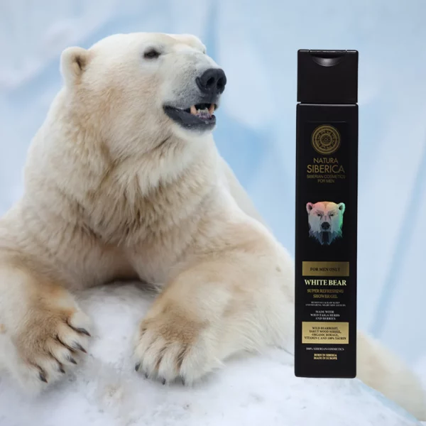 gel de ducha refrescante oso polar men