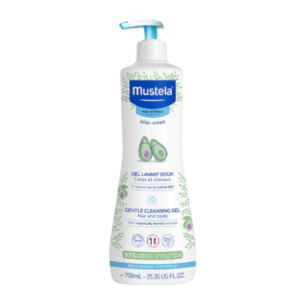 Mustela gel de baño suave bebe