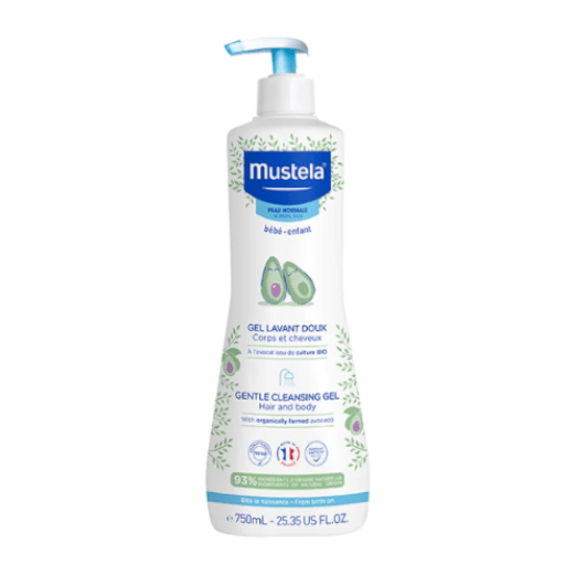 Mustela gel de baño suave bebe