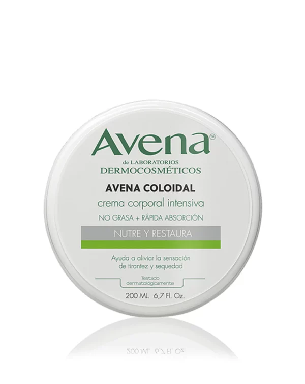 Crema corporal intensiva reparadora Avena coloidal Laboratorios