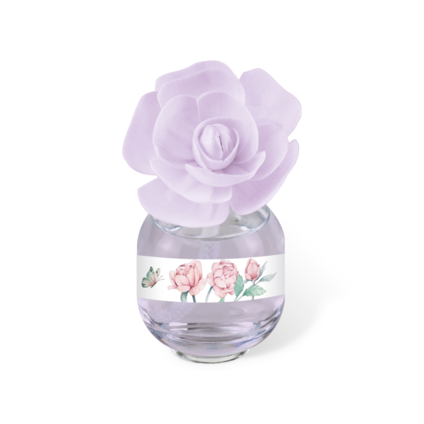 AMBAR PERFUMS FLOR PETALOS ROSAS AGUAS FRESCAS FRASCO