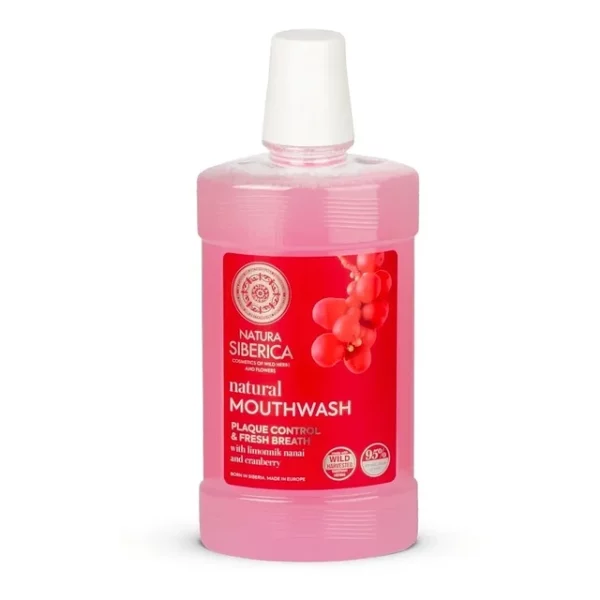 Natura Siberica Enjuague Bucal Natural Schizandra & Arándano Rojo 520ML - Imagen 4