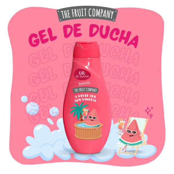 The Fruit Company Gel de Ducha Sandía 600ml