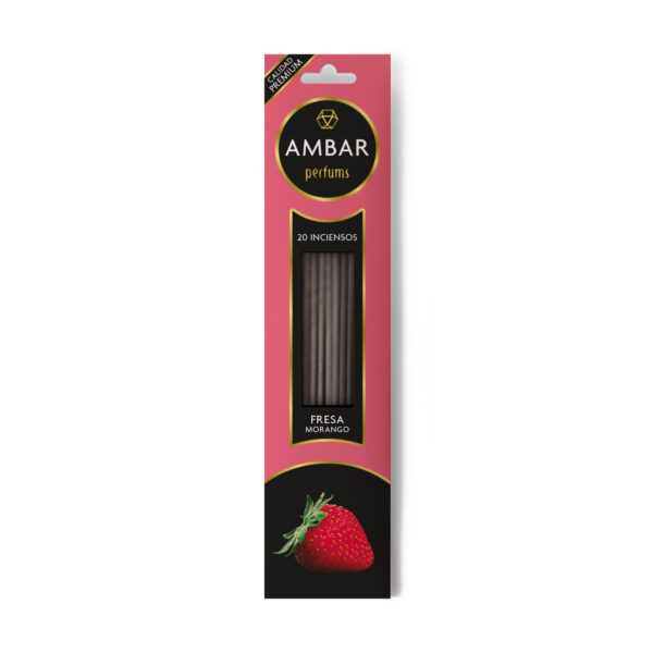 Ambar Perfums Incienso Fresas 20u. - Imagen 3