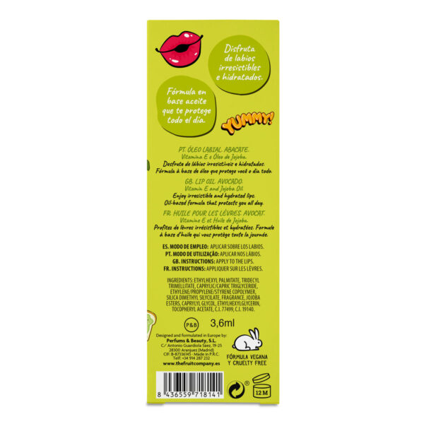 The Fruit Company Aceite Labial Aguacate - Imagen 4